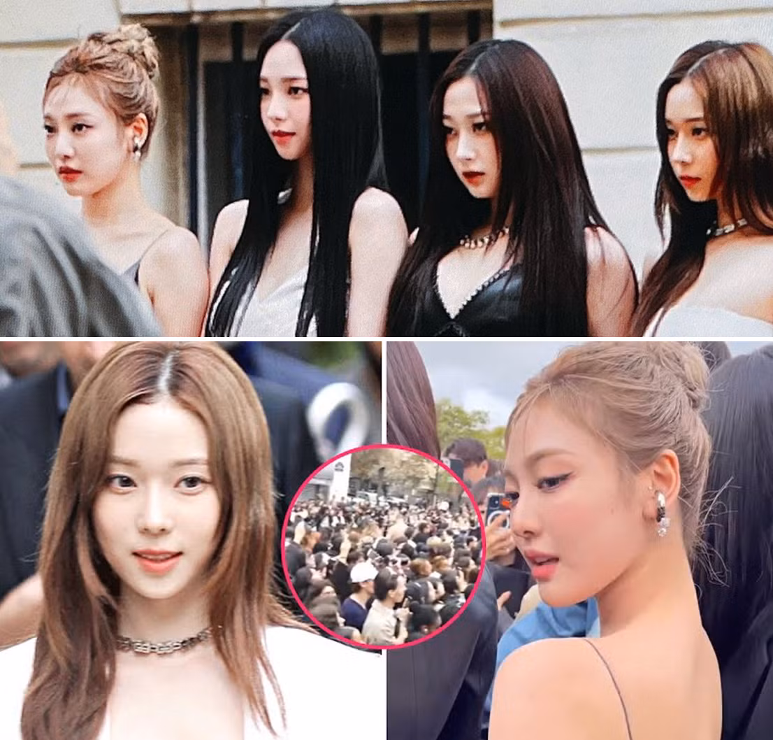 Aespa cũng chứng tỏ sức hút của mình khi có rất đông các phóng viên và fan hâm mộ đón chờ sự xuất hiện của nhóm.