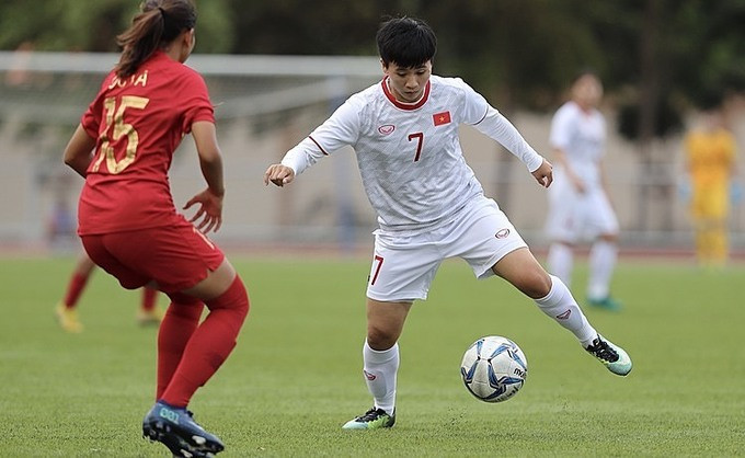 Thắng Indonesia 6-0, tuyển nữ Việt Nam vào bán kết SEA Games 30 ảnh 13