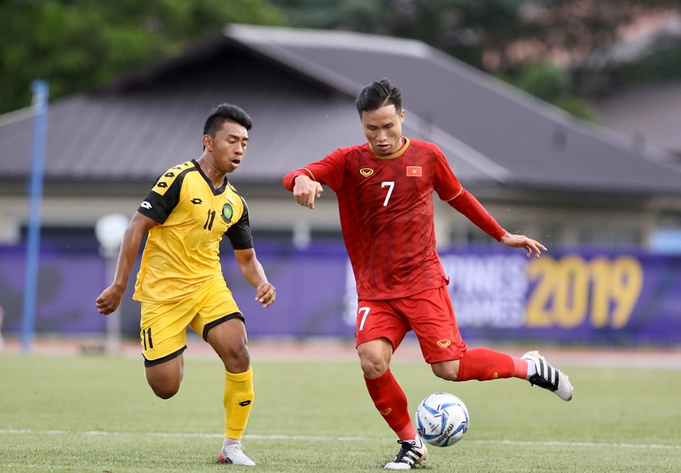 Đức Chinh 'nổ súng' tưng bừng, U22 Việt Nam dội mưa gôn vào lưới Brunei ảnh 22