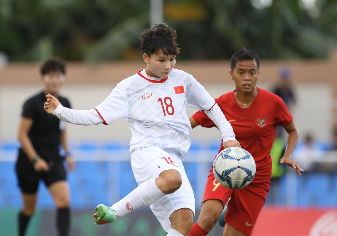Thắng Indonesia 6-0, tuyển nữ Việt Nam vào bán kết SEA Games 30 ảnh 10