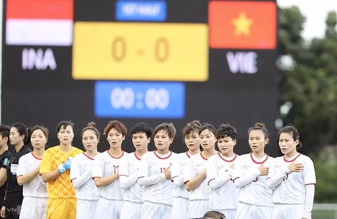 Thắng Indonesia 6-0, tuyển nữ Việt Nam vào bán kết SEA Games 30 ảnh 2