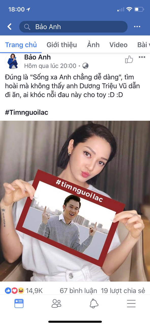 Showbiz Việt đổ xô tìm người thân bị lạc ảnh 3