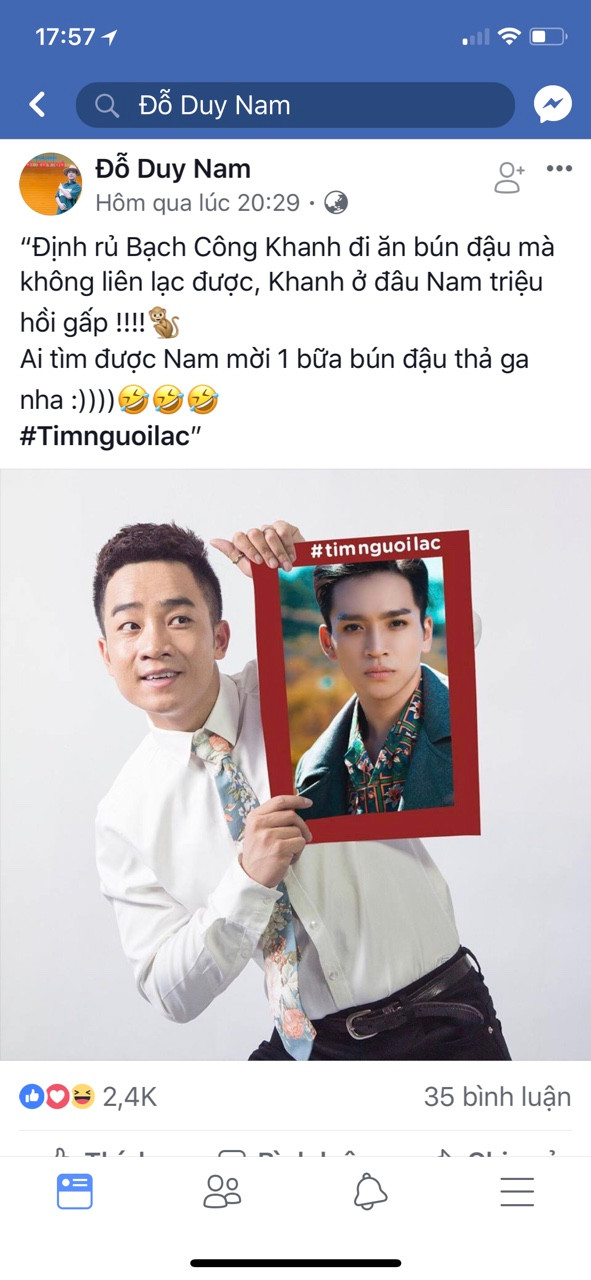 Showbiz Việt đổ xô tìm người thân bị lạc ảnh 1