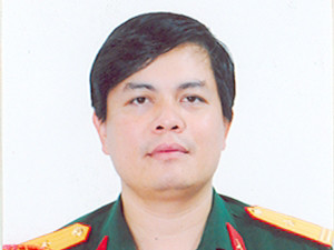 Tân Trưởng ban Thanh niên Quân đội, thiếu tá Thái Đức Hạnh