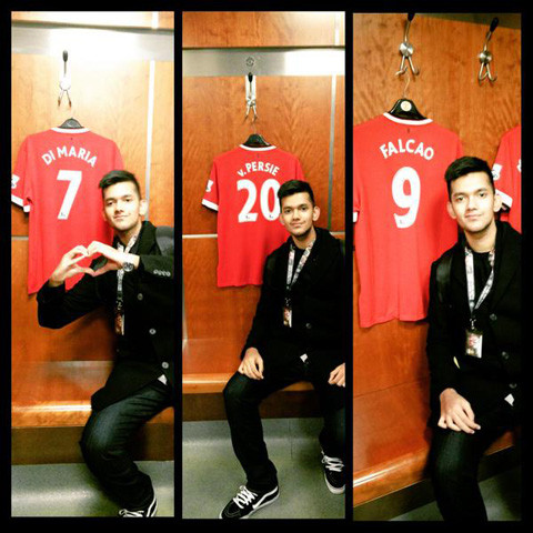 CĐV trẻ mang 'xúi quẩy' đến cho các ngôi sao M.U ảnh 1