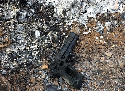 Vụ cướp hơn 2 tỷ ở trạm thu phí Dầu Giây: Thu giữ khẩu súng gây án ảnh 1