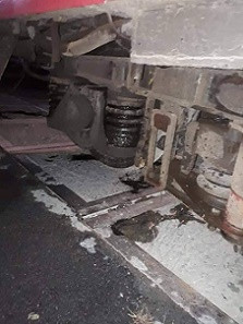 Tàu khách trật bánh tại TP Biên Hòa ảnh 1