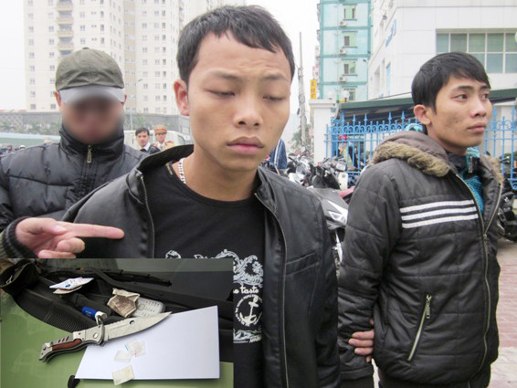 Hai đối tượng Nguyễn Minh Phú và Trần Duy Anh