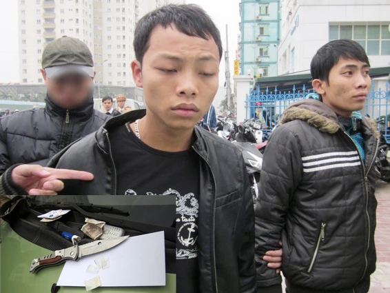 Hai đối tượng Nguyễn Minh Phú và Trần Duy Anh