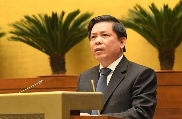 Bộ trưởng Bộ GTVT Nguyễn Văn Thể (ảnh Như Ý)