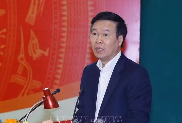 Thường trực Ban Bí thư Võ Văn Thưởng (ảnh TTXVN) Thường trực Ban Bí thư Võ Văn Thưởng (ảnh TTXVN)