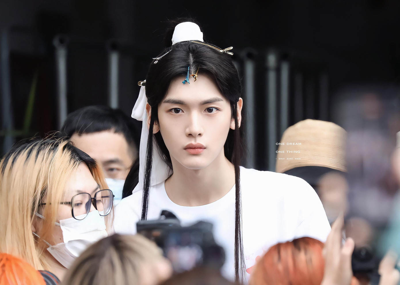 Dù nhan sắc ổn nhưng tạo hình này của Trạch Tiêu Văn được cho là chưa phù hợp với nhân vật.