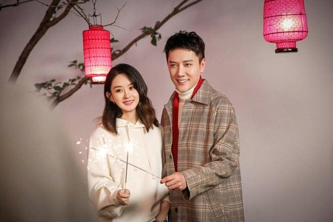 Triệu Lệ Dĩnh không có động thái về tin tức lăng nhăng của chồng.