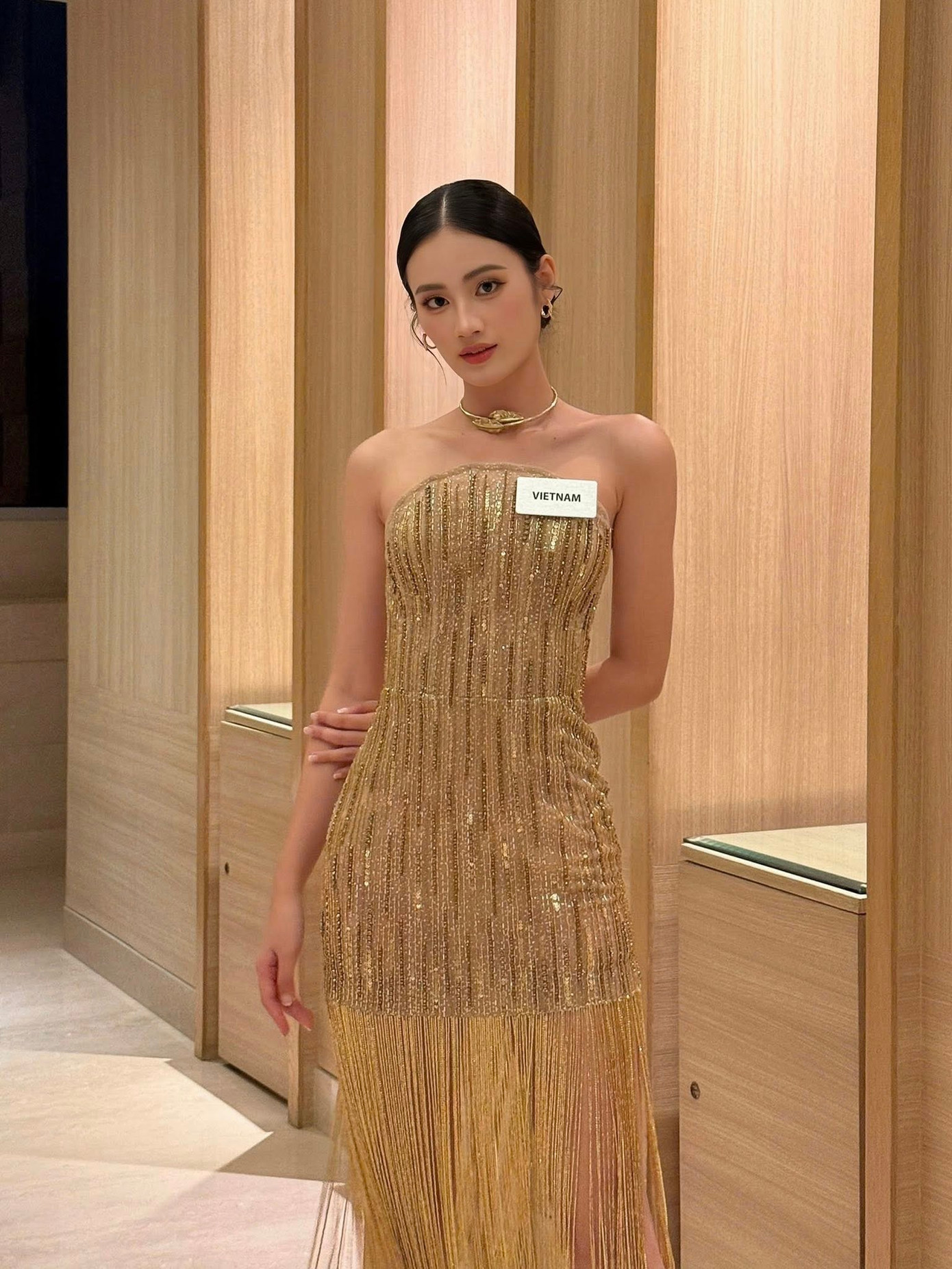 Trong quá trình tham gia cuộc thi Hoa hậu Thế giới 2025 ở Ấn Độ, Ý Nhi nhận nhiều lời khen từ khán giả quê nhà về gu thời trang. Cô luôn xuất hiện trong những trang phục thanh lịch, chuyên nghiệp.