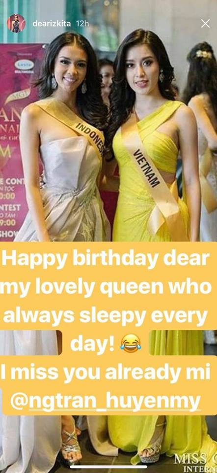 Loạt người đẹp hoa hậu Hoà bình chúc mừng sinh nhật Huyền My ảnh 5