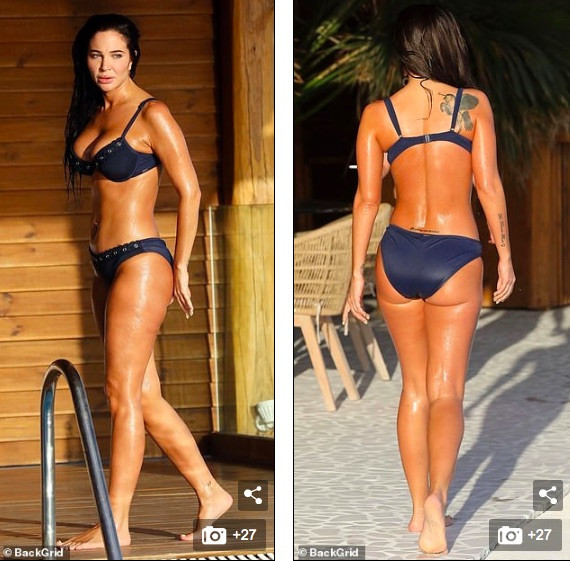 Đường cong 'bỏng rẫy' của nữ giám khảo X-Factor với bikini ảnh 12