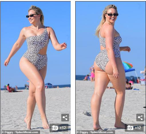 Vóc dáng tròn đầy quá gợi cảm của siêu mẫu ngoại cỡ Iskra Lawrence ảnh 10