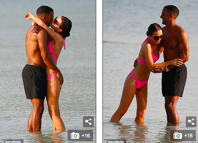 Helen Flanagan khoe dáng nóng bỏng, tình tứ bên bạn trai ở biển ảnh 7