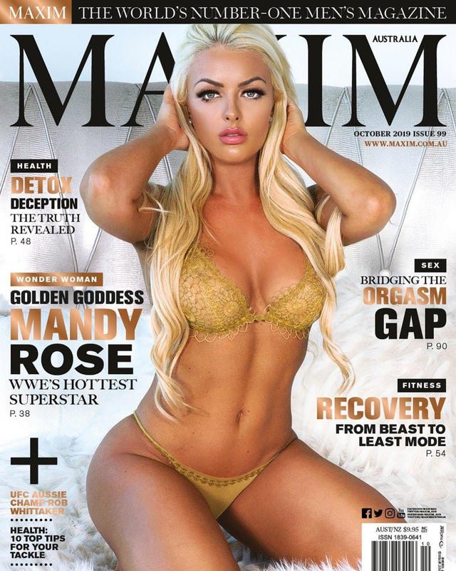 Không thể rời mắt khỏi body 'nảy lửa' của 'thiên thần' đô vật Mandy Rose ảnh 1