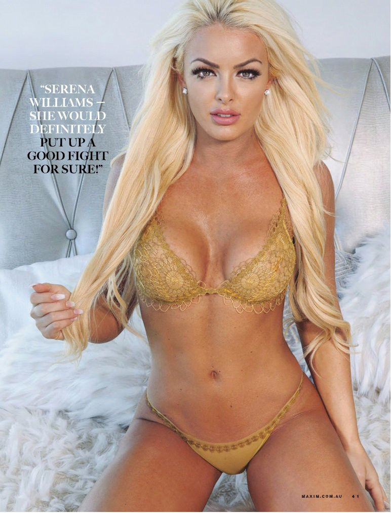 Không thể rời mắt khỏi body 'nảy lửa' của 'thiên thần' đô vật Mandy Rose ảnh 7