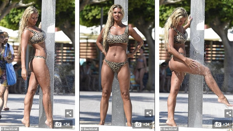 Sao truyền hình Anh quốc quá 'bốc lửa' với bikini không thể bé hơn ảnh 7