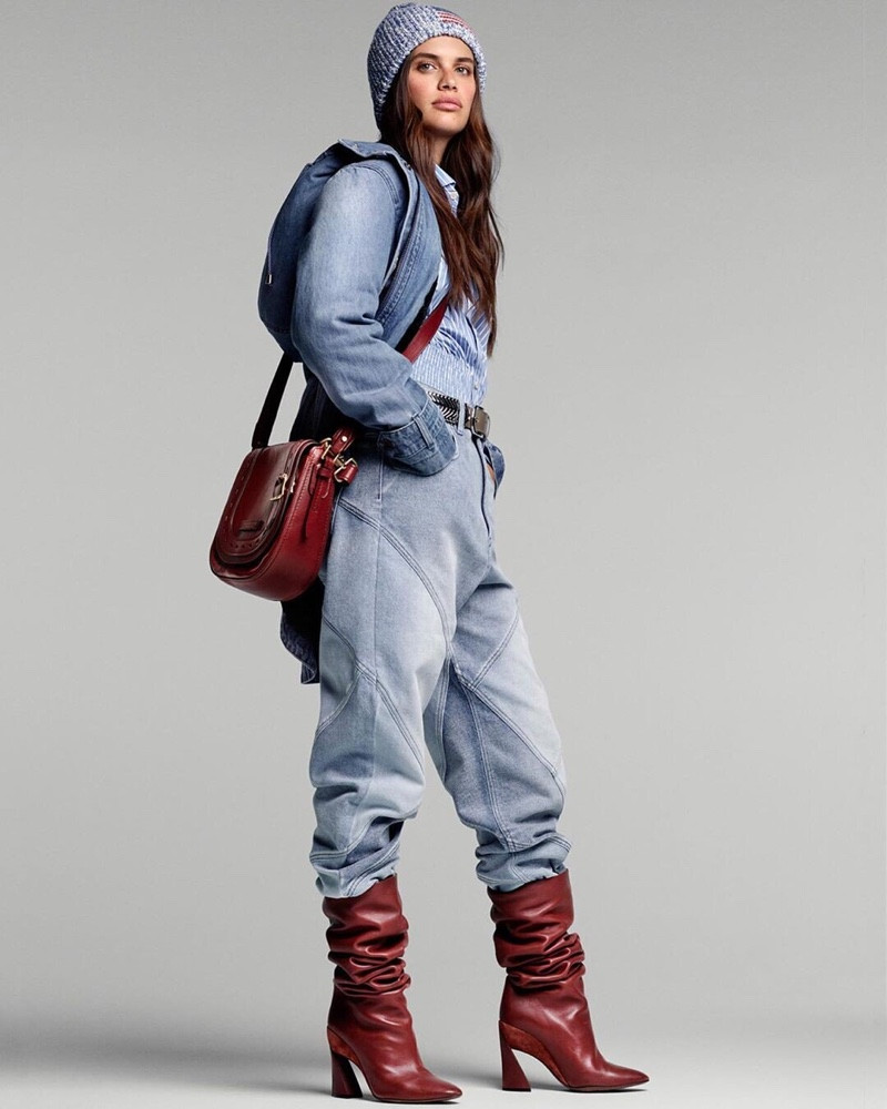 Sara Sampaio gợi ý đồ jeans cho nàng đón thu cực cá tính và sành điệu ảnh 3