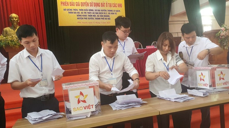 Cơ quan chức năng tiến hành đấu giá đất ngày 22/9 tại huyện Phú Xuyên Cơ quan chức năng tiến hành đấu giá đất ngày 22/9 tại huyện Phú Xuyên