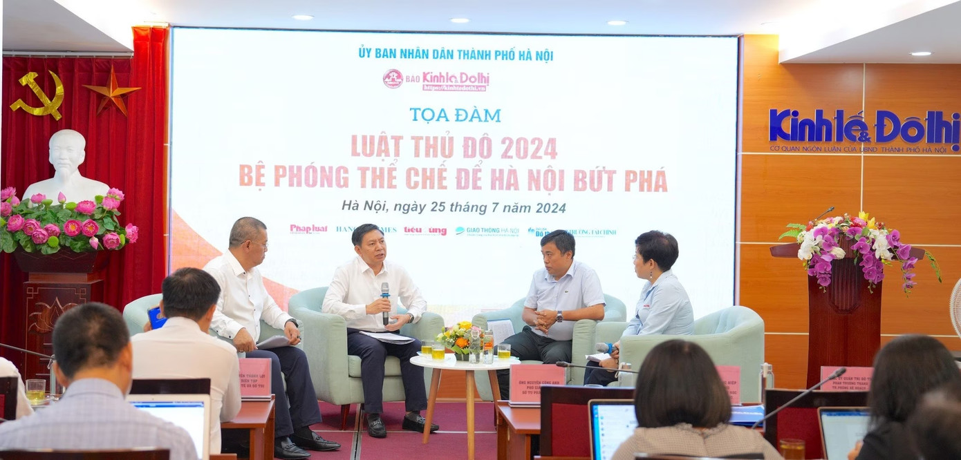 Một buổi tọa đàm về Luật Thủ đô 2024 Một buổi tọa đàm về Luật Thủ đô 2024