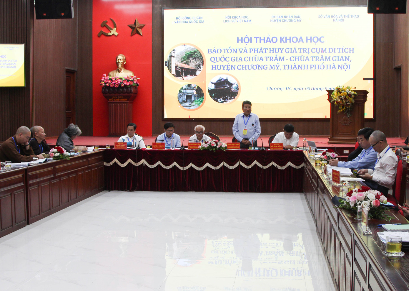 Toàn cảnh buổi hội thảo sáng 6/9. Toàn cảnh buổi hội thảo sáng 6/9.