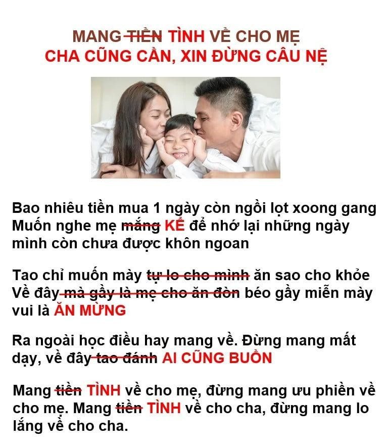 Chị Nguyễn Phương Mai sửa lại vài chỗ trong ca từ #MTVCM để phù hợp hơn. (Ảnh: FBNV) Chị Nguyễn Phương Mai sửa lại vài chỗ trong ca từ #MTVCM để phù hợp hơn. (Ảnh: FBNV)