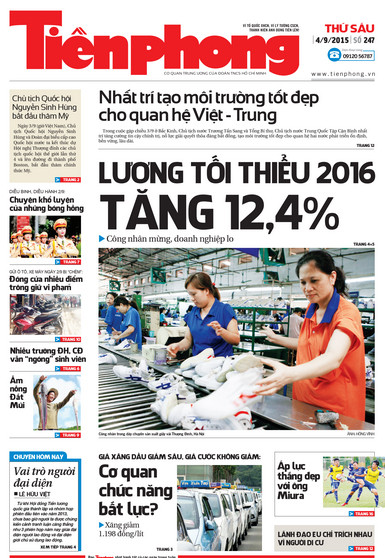 Tin bài đáng chú ý trên nhật báo Tiền Phong số 247 ảnh 1