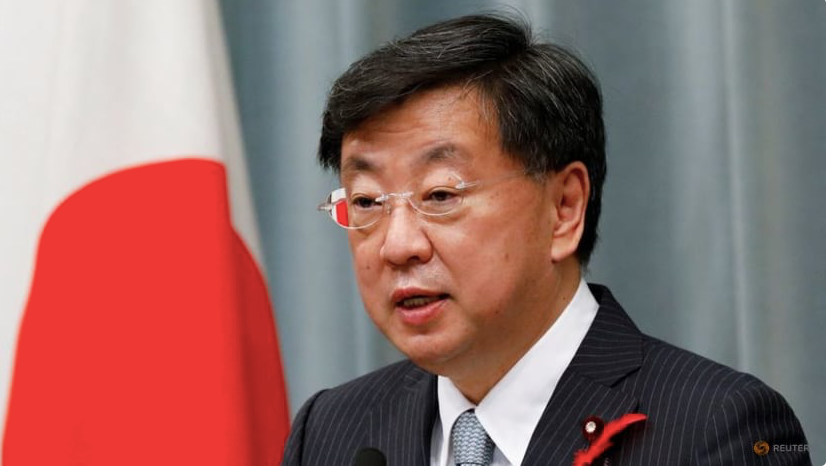 Chánh văn phòng Nội các Nhật Bản Matsuno Hirokazu. (Ảnh: Reuters) Chánh văn phòng Nội các Nhật Bản Matsuno Hirokazu. (Ảnh: Reuters)