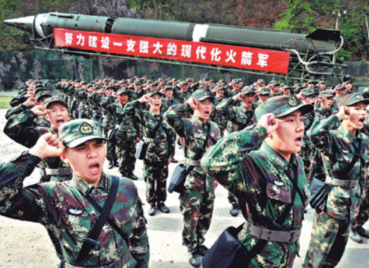 Lực lượng tên lửa của Trung Quốc. (Ảnh: China Daily) Lực lượng tên lửa của Trung Quốc. (Ảnh: China Daily)