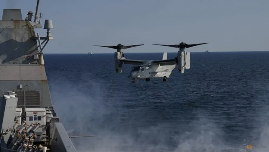 Một chiếc V-22 Osprey của quân đội Mỹ. (ảnh: Reuters) Một chiếc V-22 Osprey của quân đội Mỹ. (ảnh: Reuters)