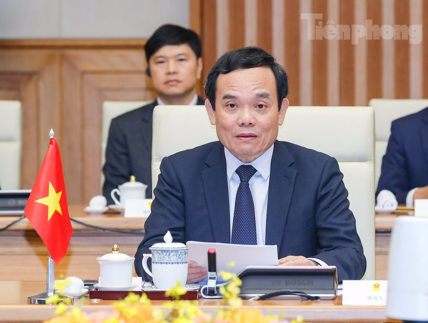 Phó Thủ tướng Trần Lưu Quang trong phiên họp. (Ảnh: Như Ý) Phó Thủ tướng Trần Lưu Quang trong phiên họp. (Ảnh: Như Ý)