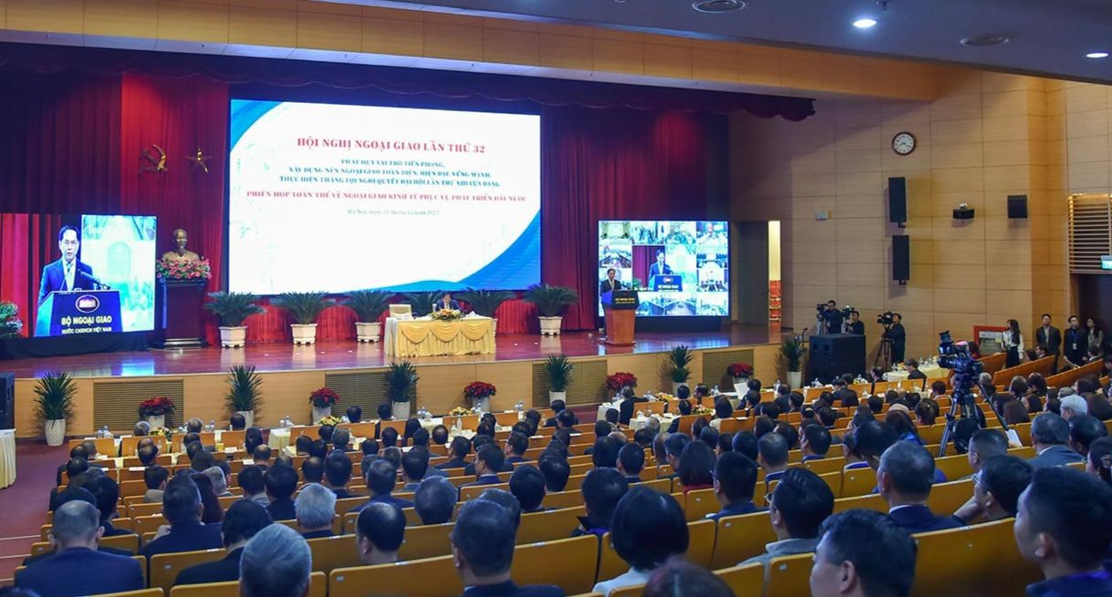 Toàn cảnh hội nghị ngày 21/12. (Ảnh: Baoquocte)