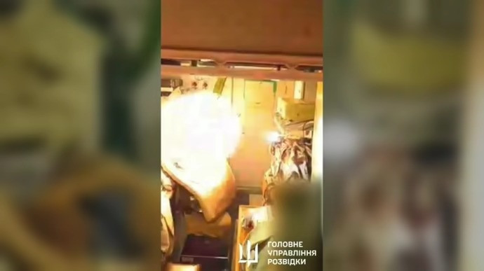 Hình ảnh vụ cháy. Ảnh: Pravda