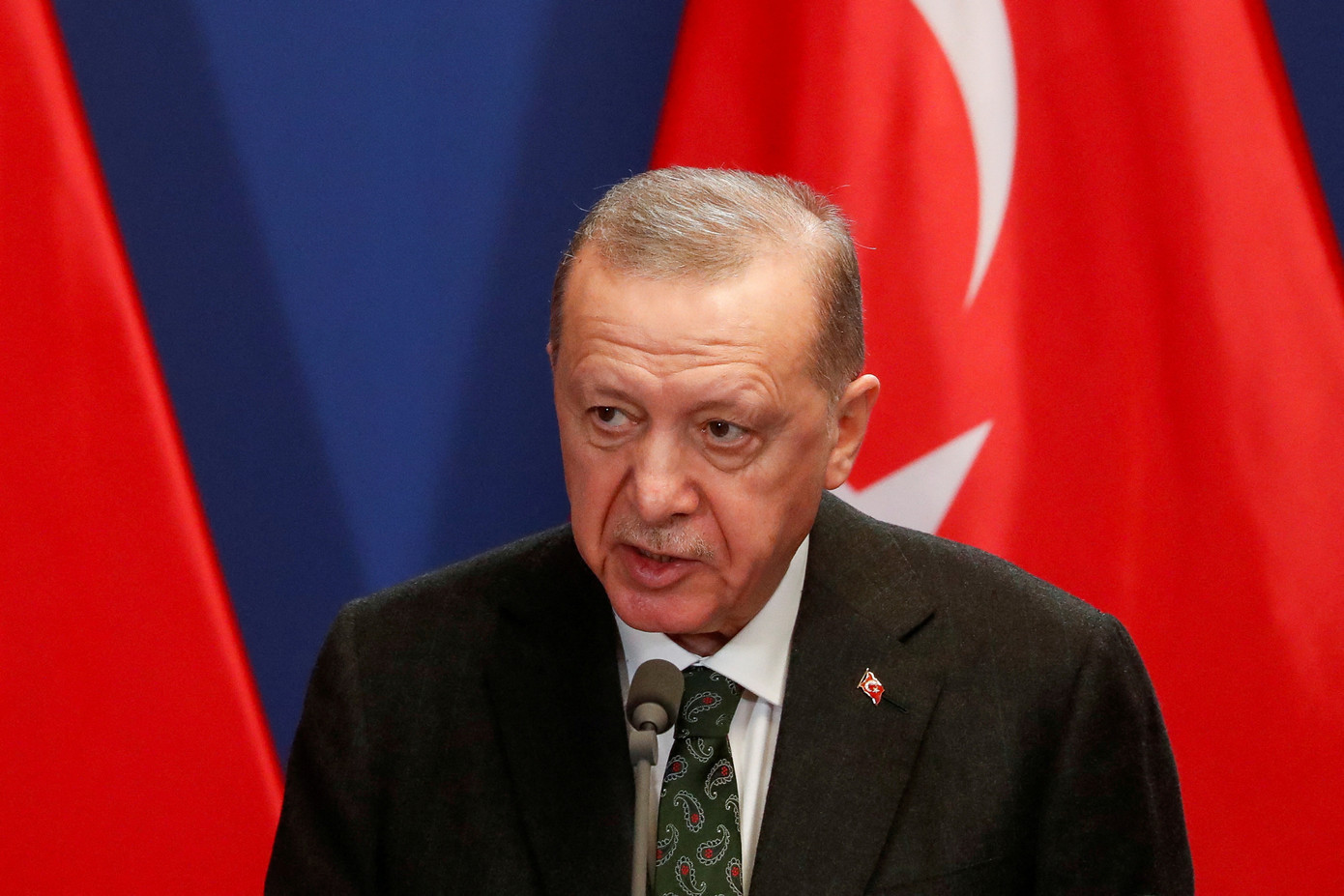 Tổng thống Thổ Nhĩ Kỳ Recep Tayyip Erdogan. Ảnh: Reuters Tổng thống Thổ Nhĩ Kỳ Recep Tayyip Erdogan. Ảnh: Reuters