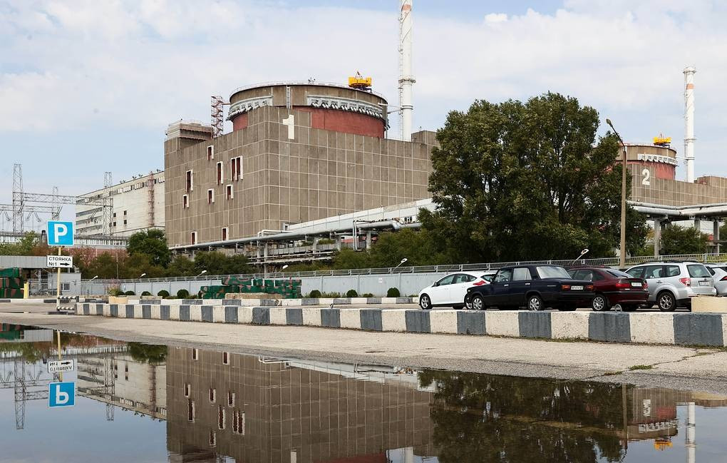 Nhà máy điện hạt nhân Zaporozhye. Ảnh: Tass