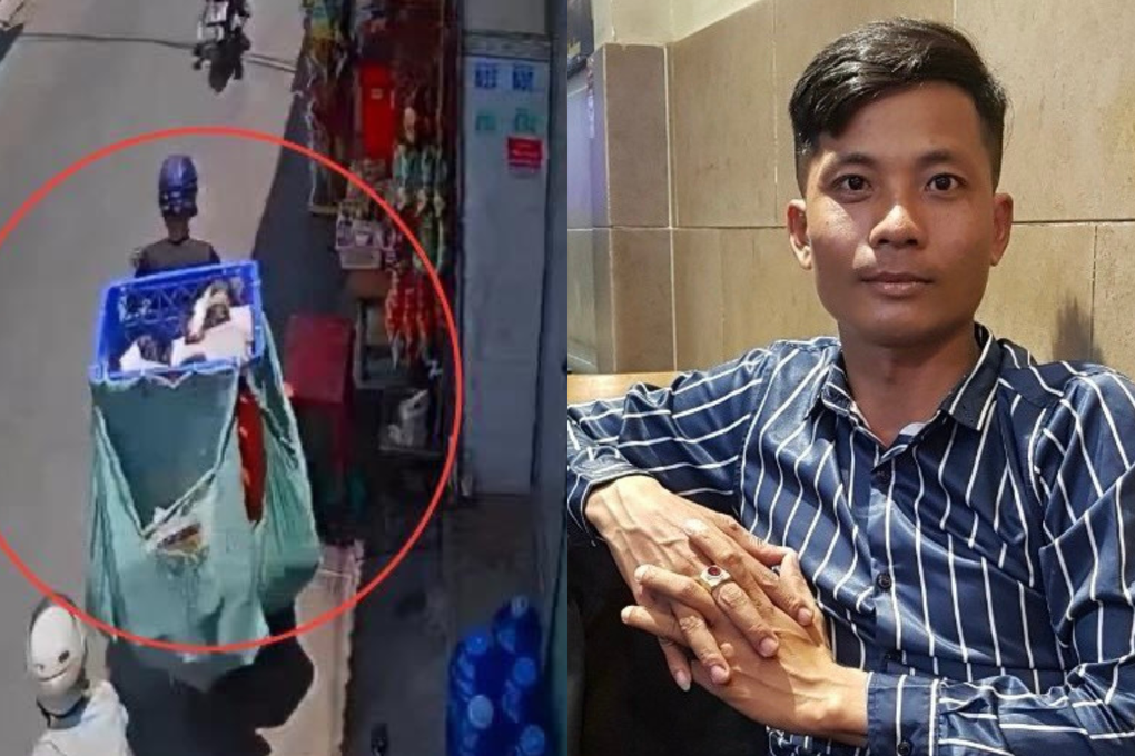 Anh Sơn bị mất xe hôm 21/4 (Ảnh: Chụp màn hình).