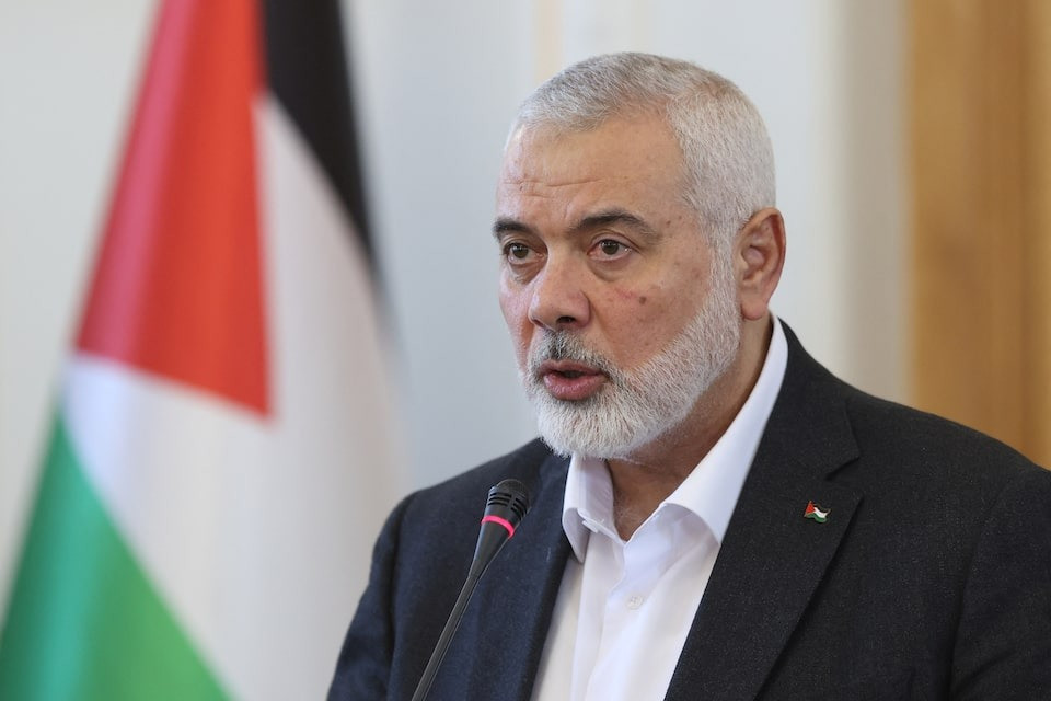 Thủ lĩnh Hamas Ismail Haniyeh. Ảnh: Reuters Thủ lĩnh Hamas Ismail Haniyeh. Ảnh: Reuters