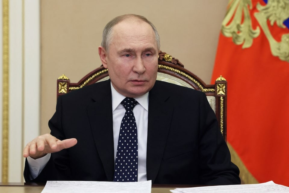 Tổng thống Nga Vladimir Putin. Ảnh: Reuters
