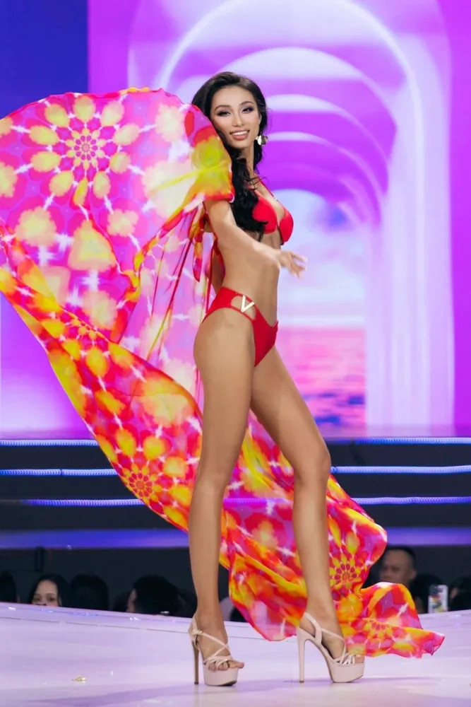 Ngô Bảo Ngọc (SBD 678) được nhiều người dự đoán giành giải Best in Swimsuit. Người đẹp đến từ TPHCM từng đạt danh hiệu Người đẹp biển Hoa hậu Hoàn vũ Việt Nam 2022.