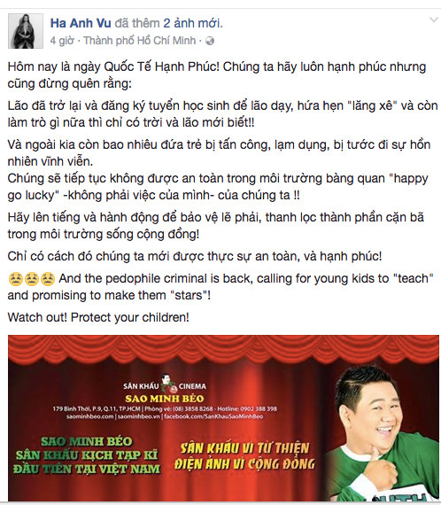 Hà Anh: Phản đối Minh Béo tự gắn mác 'nghệ sĩ hài nổi tiếng' ảnh 2