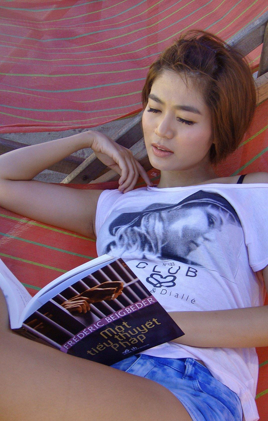 Đây là hình ảnh Hoa hậu Thu Thuỷ cách đây 10 năm.