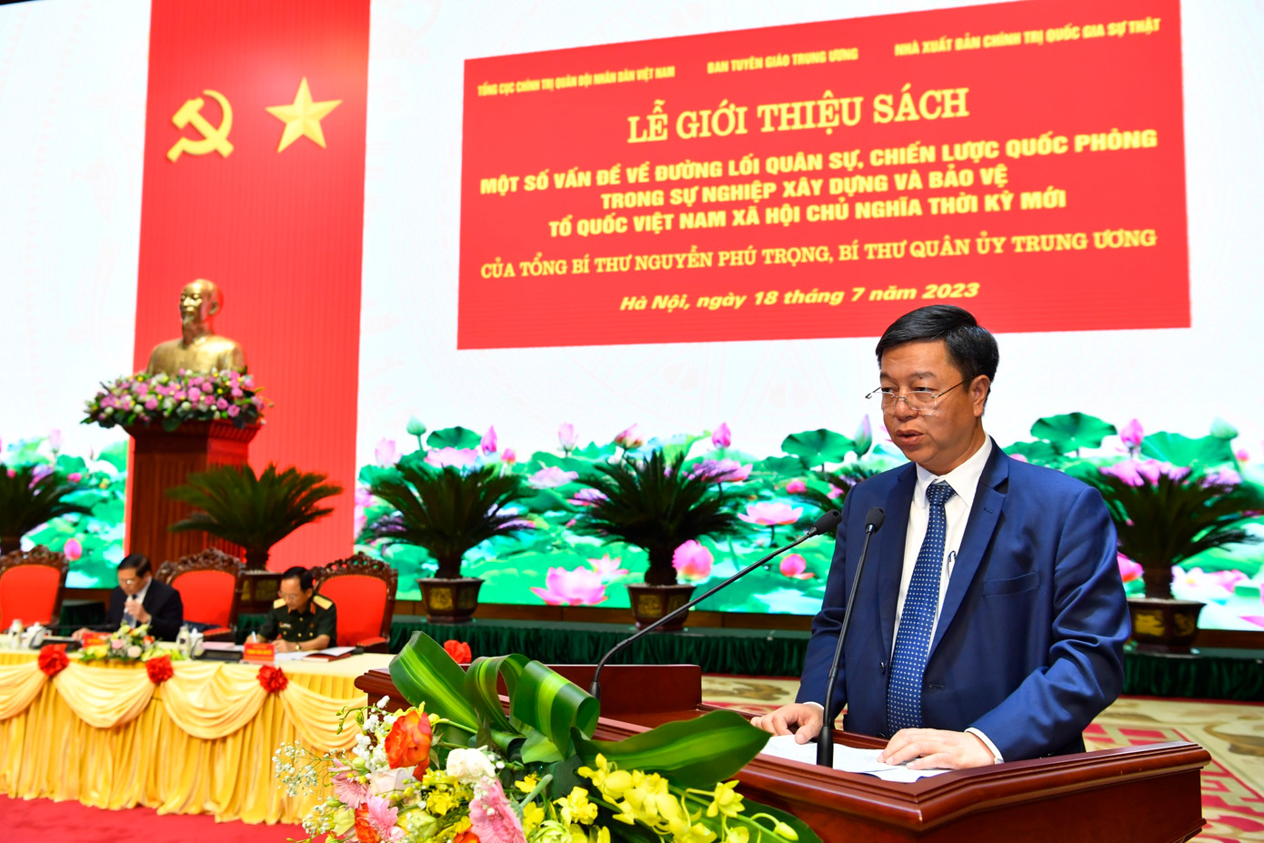 Ông Vũ Trọng Lâm, Giám đốc - Tổng Biên tập NXB Chính trị quốc gia Sự thật.