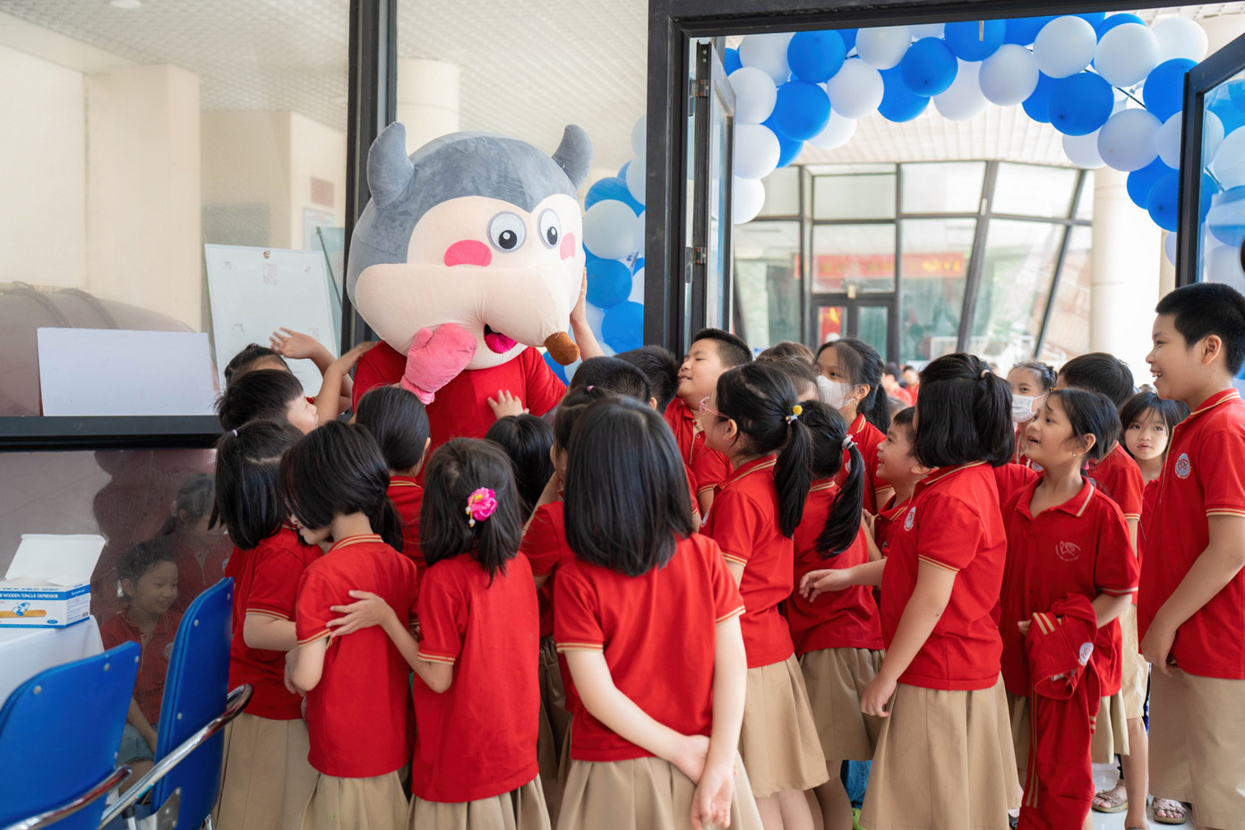 Khu vui chơi giải trí của Wolfoo city là nơi vui chơi giải trí, giao lưu học tập của trẻ.