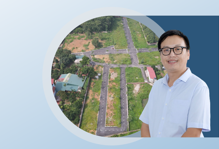 Ông Trần Xuân Lượng, Tiến sĩ chuyên ngành Bất động sản - Đại học Kinh tế Quốc dân