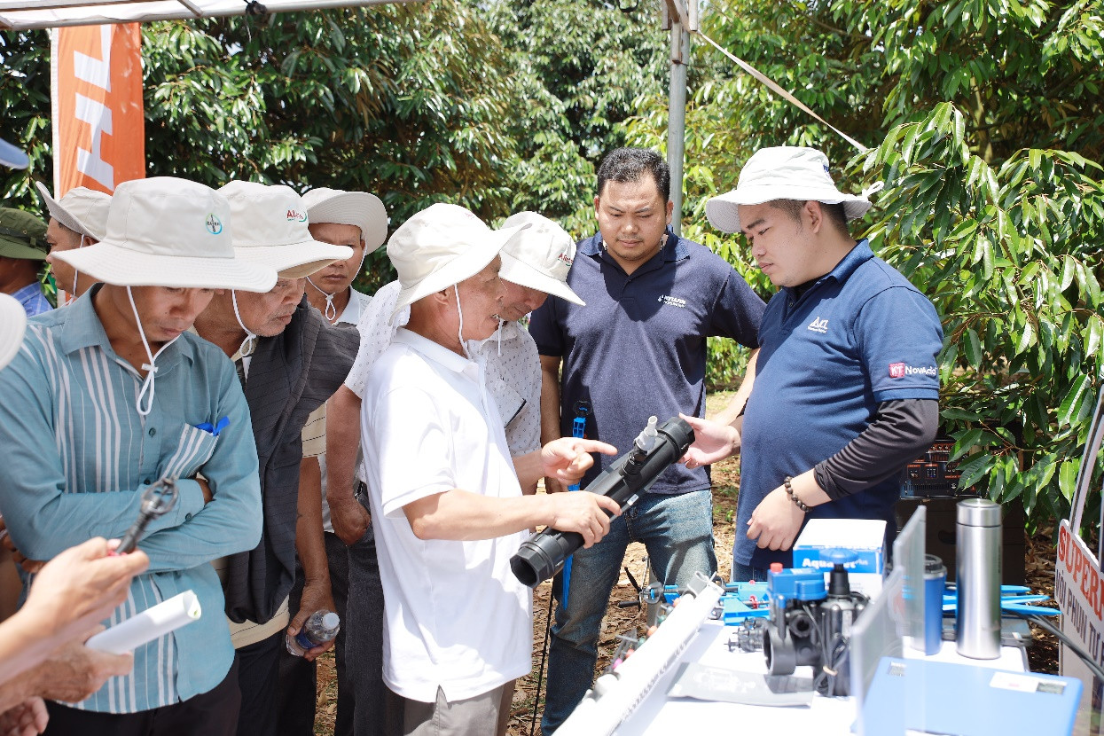 Thông qua dự án, nhà nông sẽ được tiếp cận các giải pháp tiên tiến và tư vấn kỹ thuật để nâng cao hiệu quả canh tác. Ảnh: Huỳnh Thuỷ.