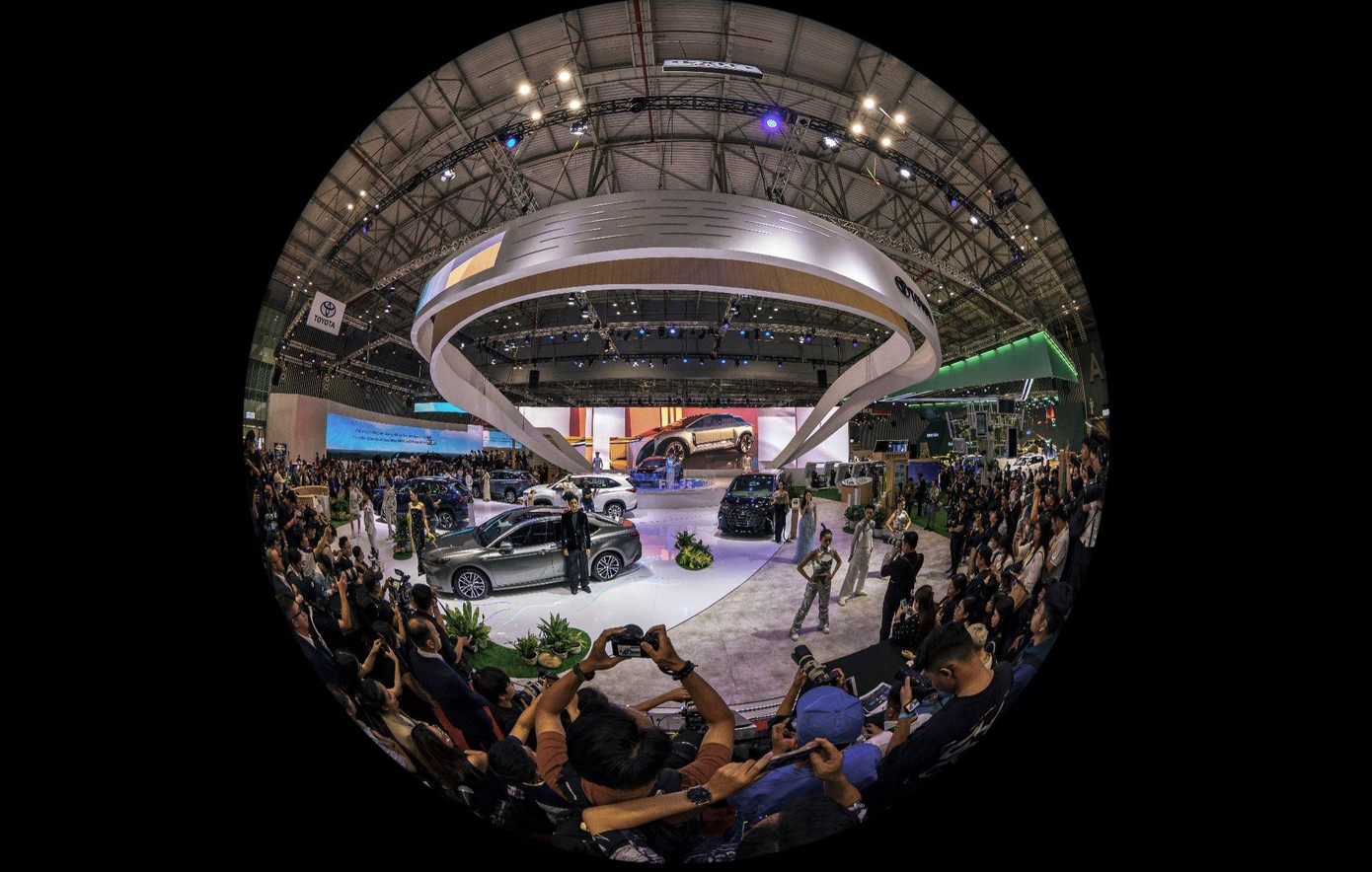 Toàn cảnh ra mắt Toyota Camry tại gian hàng Toyota